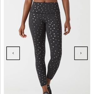 GLYDER POWER LEGGING: BLACK TRIANGLE XS NWT